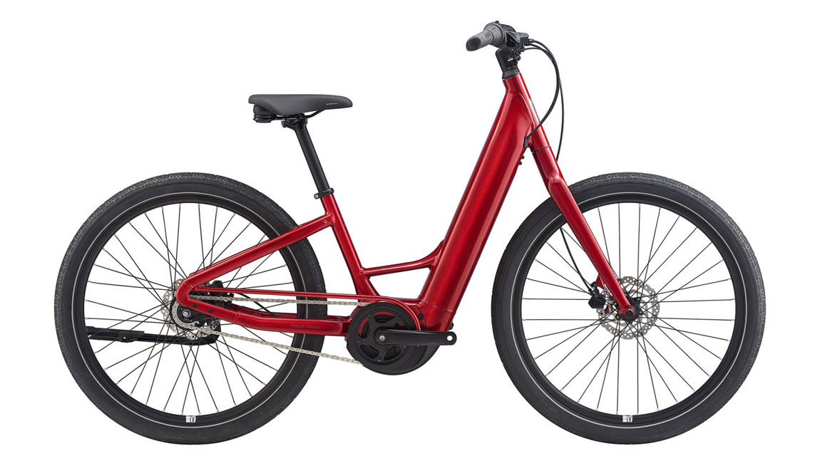 Vida E red Momentum Electric Bike.